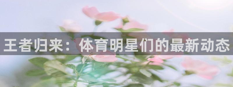 王者归来：体育明星们的最新动态